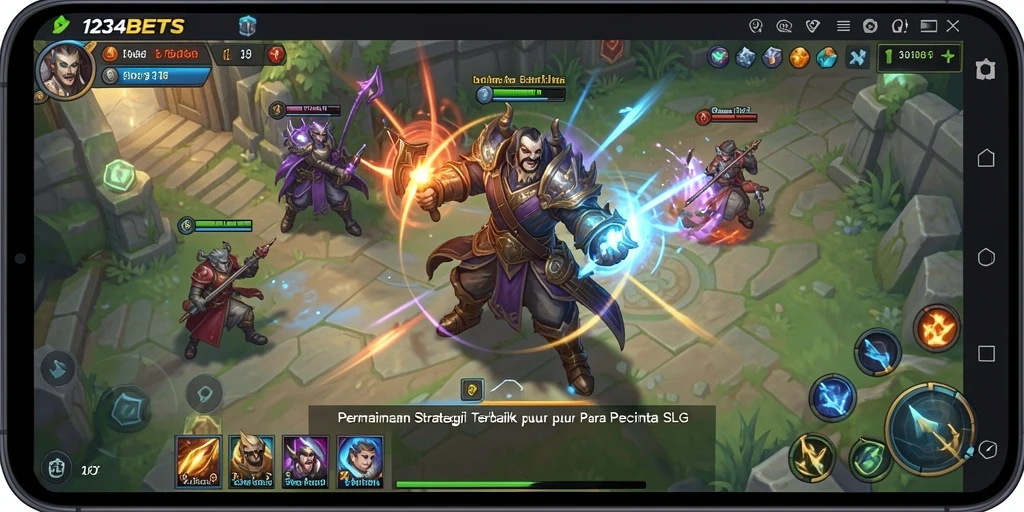Tampilan gameplay <strong>1234BETS</strong> yang mendebarkan dan penuh strategi.