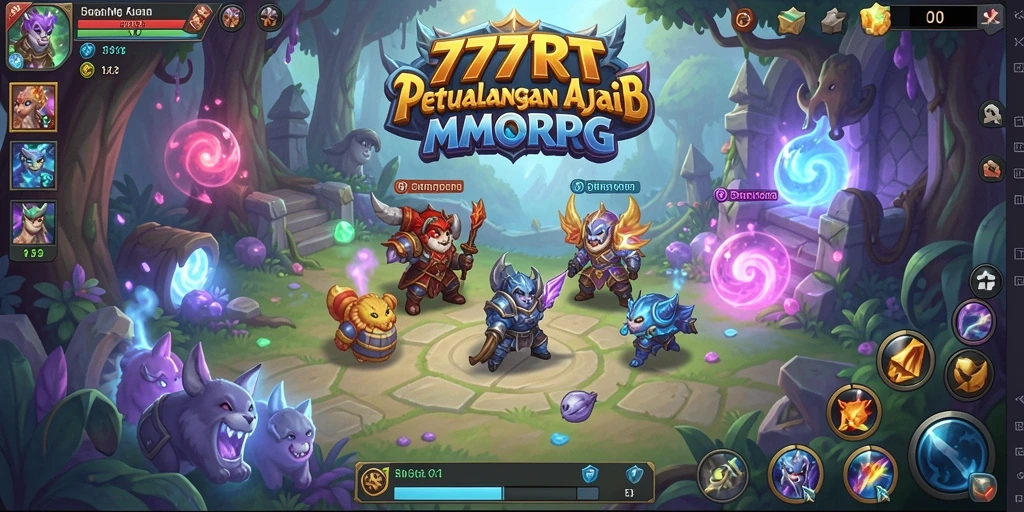 Tampilan gameplay 777RT yang memukau di dunia MMORPG.