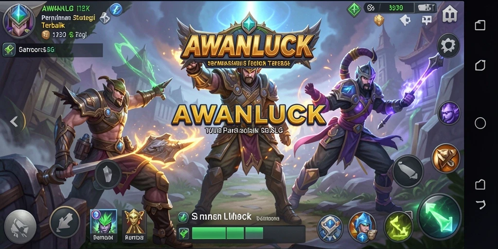 Tampilan gameplay menarik dari AWANLUCK dalam aksi.