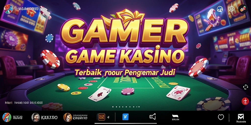 Tampilan gameplay menarik dari GAMERP yang penuh aksi Kasino.