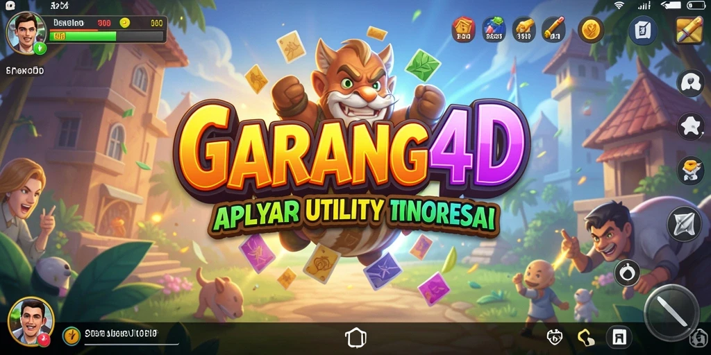 Tampilan antarmuka pengguna GARANG4D yang intuitif dan informatif.