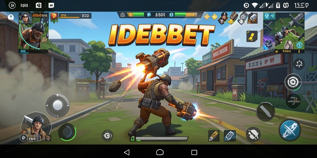 Tampilan antarmuka aplikasi IDEBET yang modern dan fungsional.