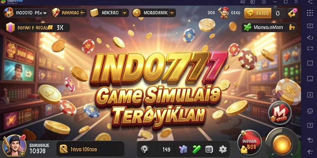 Tampilan gameplay INTERAKTIF dari INDO777 yang penuh warna dan menantang.