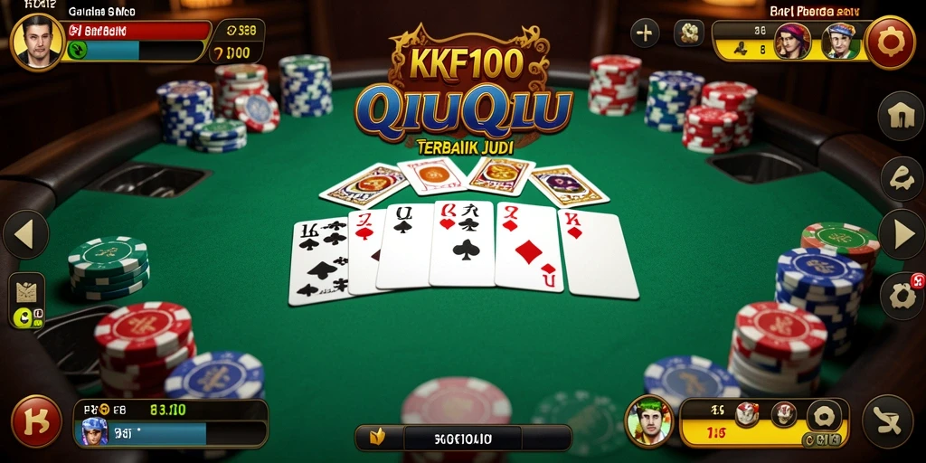 Tampilan menarik dari gameplay KPK100 QiuQiu yang seru.