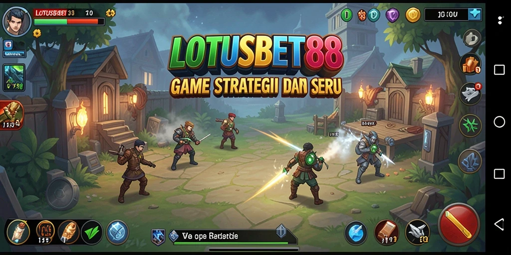 Tampilan gameplay menarik dari LOTUSBET88 yang penuh strategi.