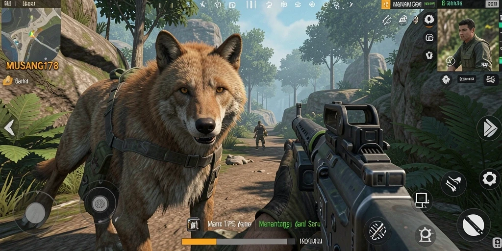 Tampilan gameplay seru dalam MUSANG178 dengan aksi yang mendebarkan.