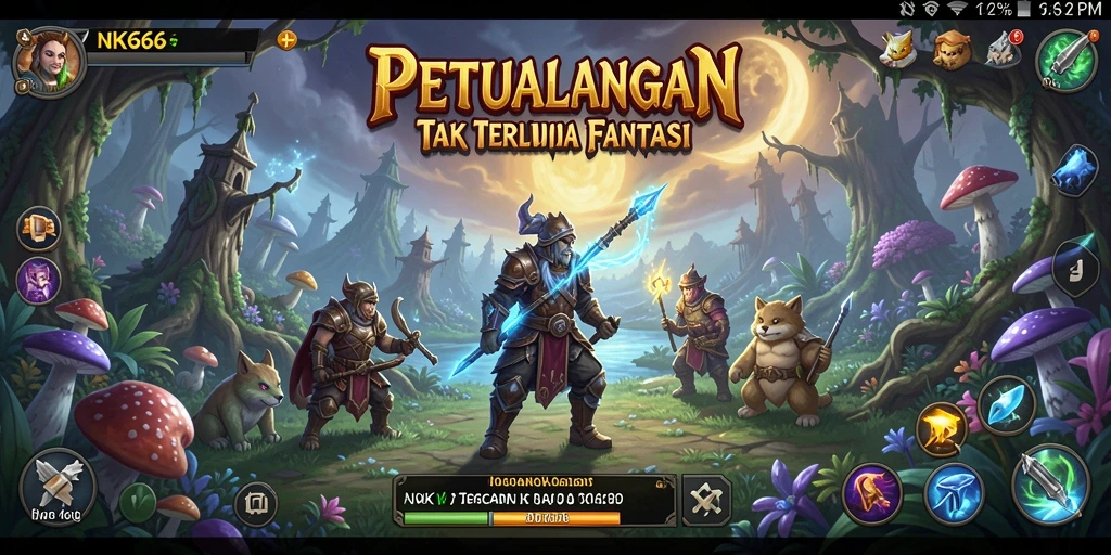 Screenshot gameplay NK666 menampilkan petualangan seru dan menantang.