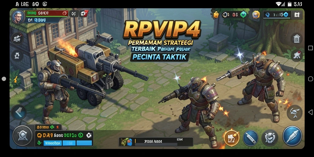 Screenshot RPVIP4 menampilkan momen strategis dalam gameplay.