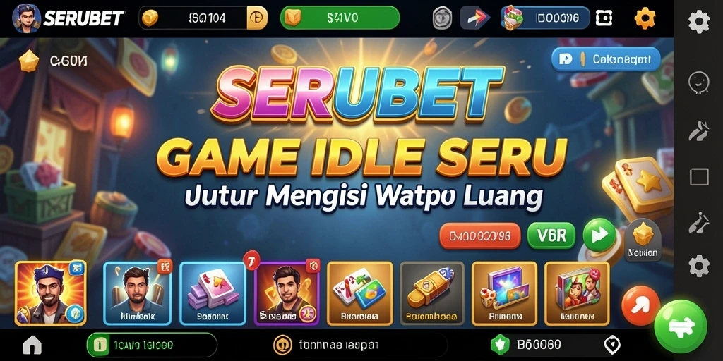 Tampilan menarik dengan gameplay Idle yang mengasyikkan.