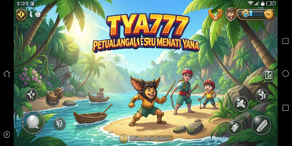 Tampilan gameplay TYA777 dengan berbagai petualangan yang mendebarkan.