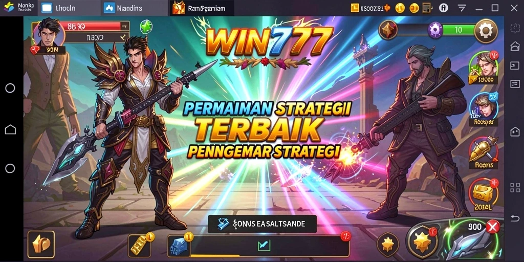 Tampilan gameplay WIN777 yang seru dan menegangkan.